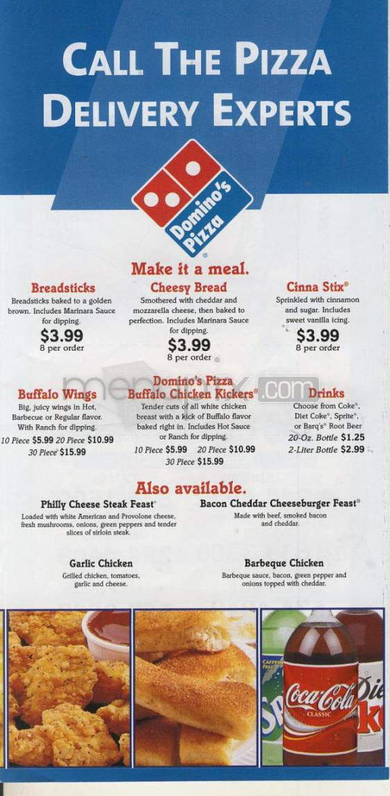 /2501324/Dominos-Pizza-Menu-Poplar-Bluff-MO - Poplar Bluff, MO