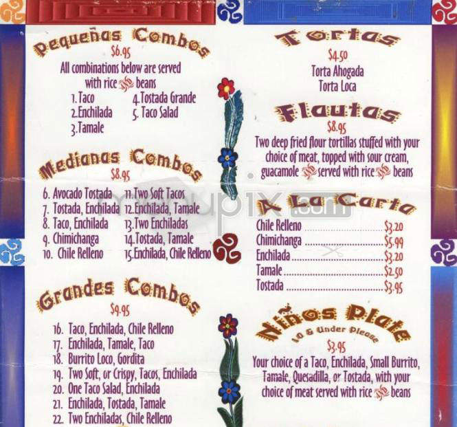 El Taco Loco - Seminole, TX menu_pic