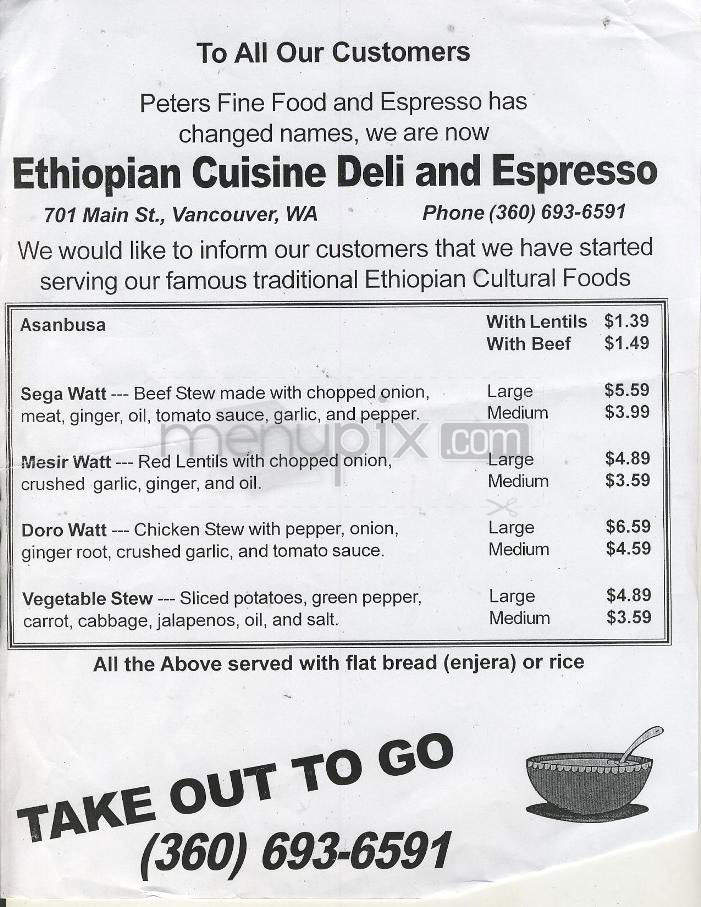 /901206/Ethiopian-Cuisine-Deli-and-Esspresso-Vancouver-WA - Vancouver, WA