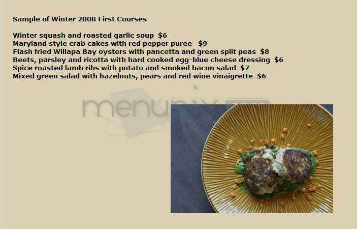 Fife Restaurant - Portland, OR menu_pic