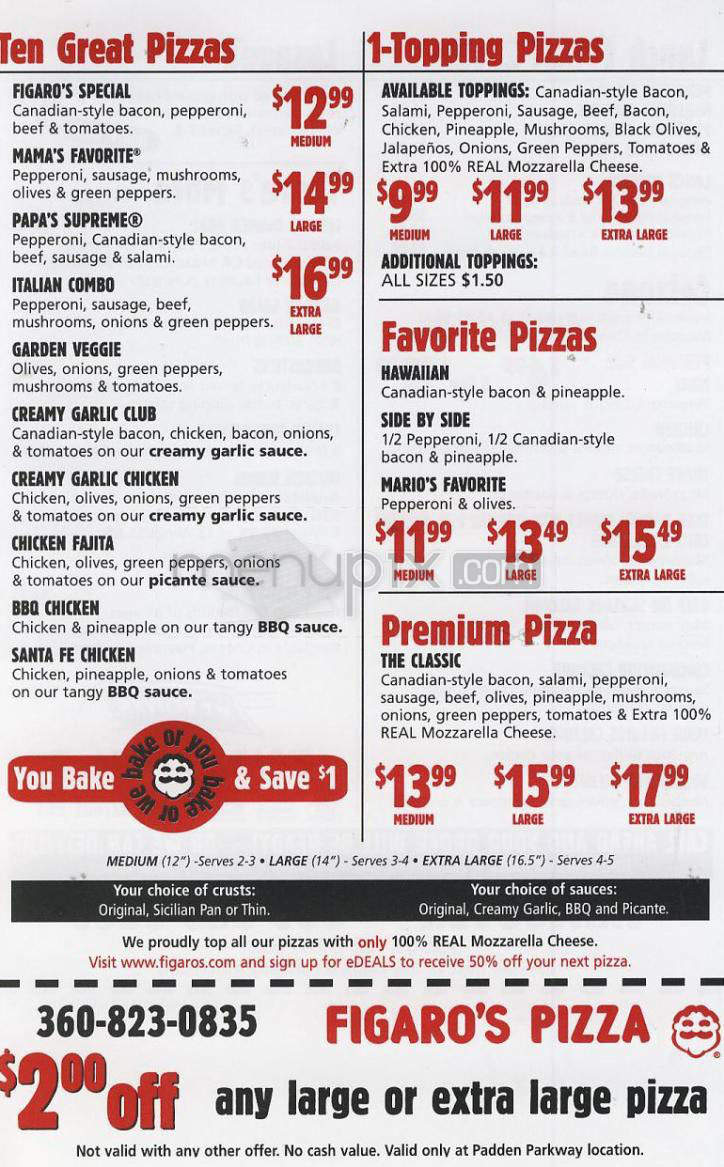 /4703729/Figaros-Pizza-Longview-WA - Longview, WA