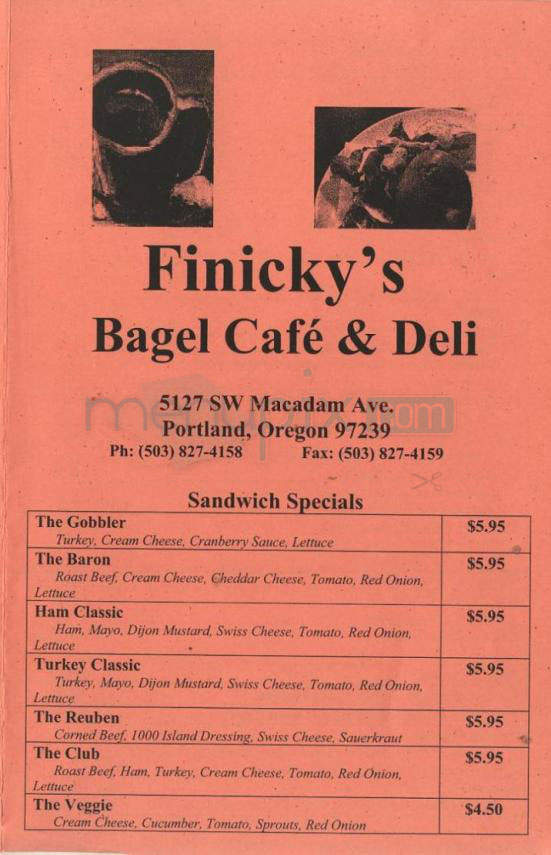 /908206/Finickys-Bagel-Cafe-and-Deli-Portland-OR - Portland, OR