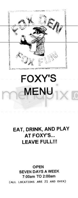 /905730/Foxys-Restaurant-Portland-OR - Portland, OR