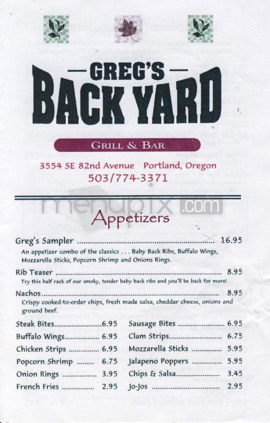 /905815/Gregs-Backyard-Portland-OR - Portland, OR