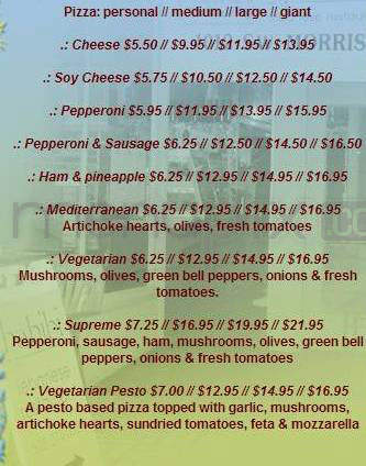 Habibi Restaurant - Portland, OR menu_pic