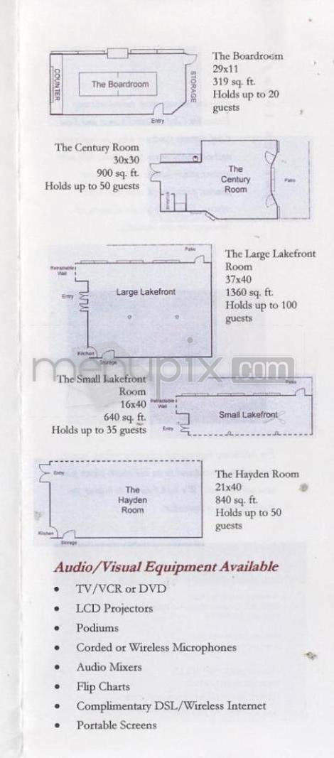 Hayden's Lakefront Grill - Tualatin, OR menu_pic