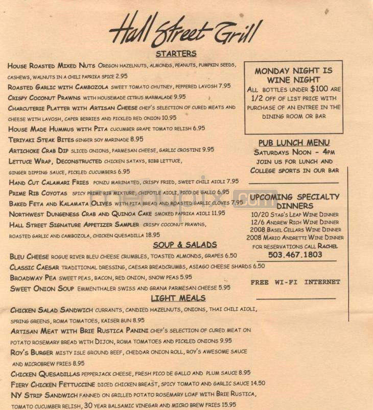 /908208/Hall-Street-Grill-Beaverton-OR - Beaverton, OR