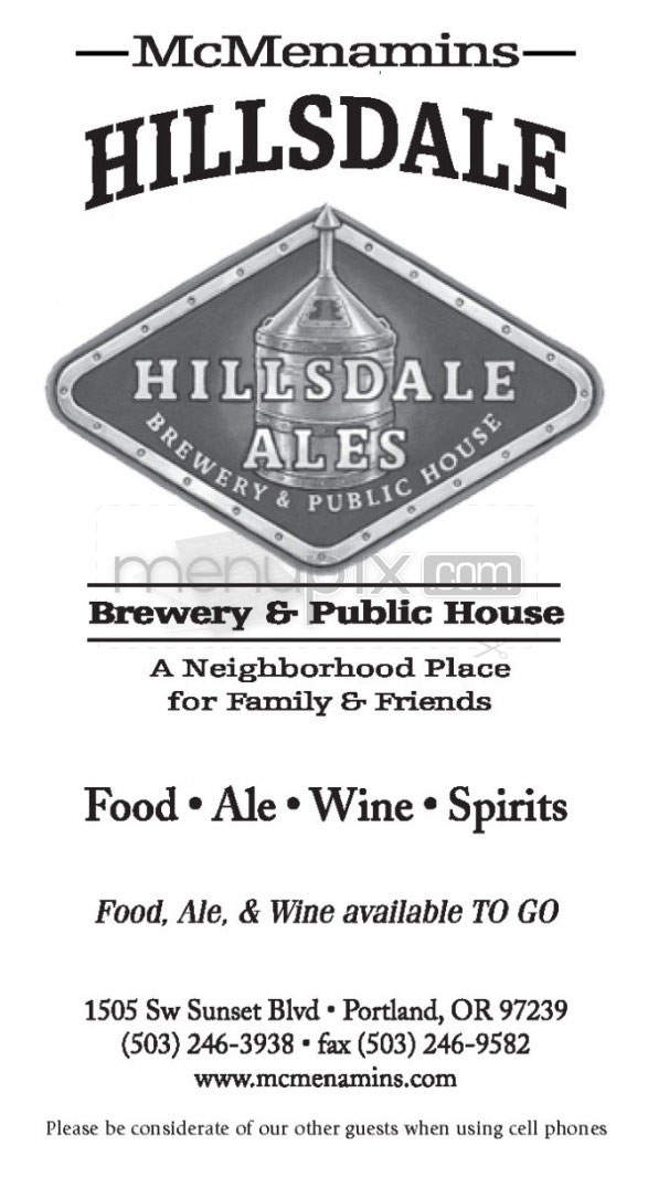 /906210/Hillsdale-Brewery-and-Public-House-Portland-OR - Portland, OR