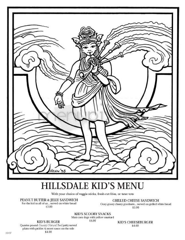 Hillsdale Brewery & Public House - Portland, OR menu_pic
