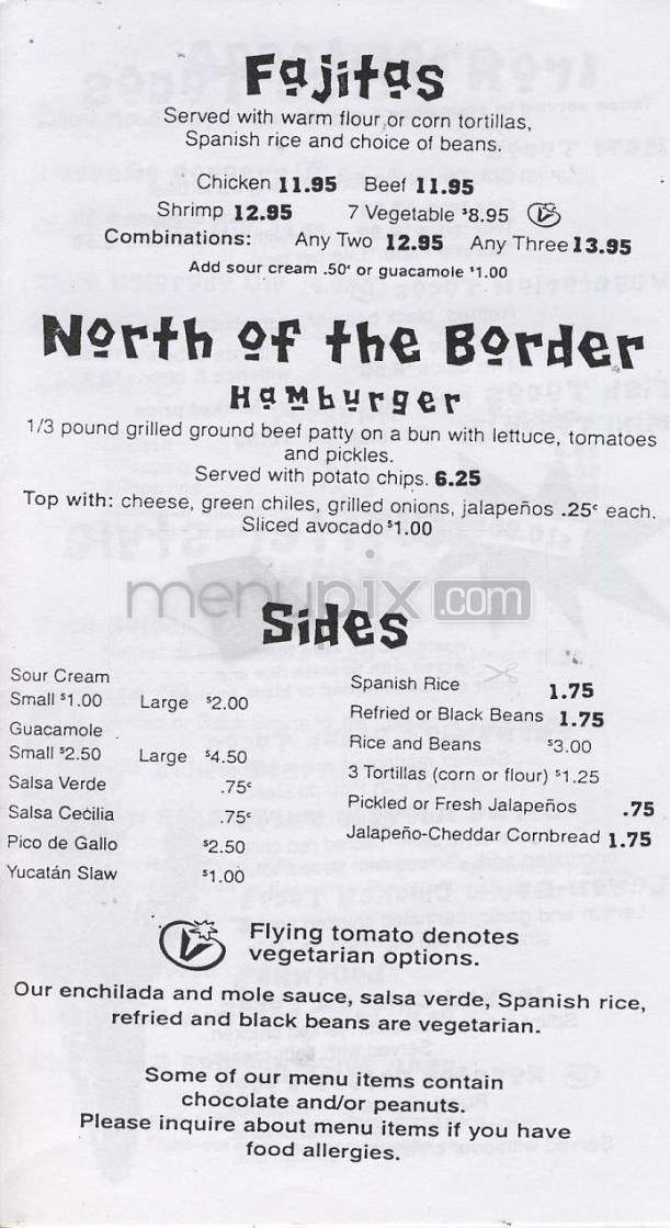 Iron Horse Restaurant - Portland, OR menu_pic