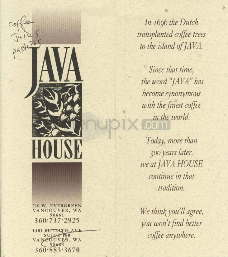 /908270/Java-House-Vancouver-WA - Vancouver, WA