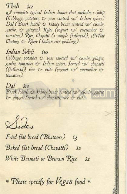 Kalga Kafe - Portland, OR menu_pic