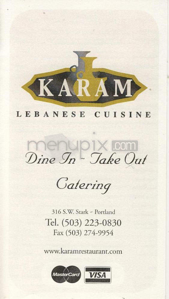 /905993/Karam-Lebanese-Cuisine-Portland-OR - Portland, OR