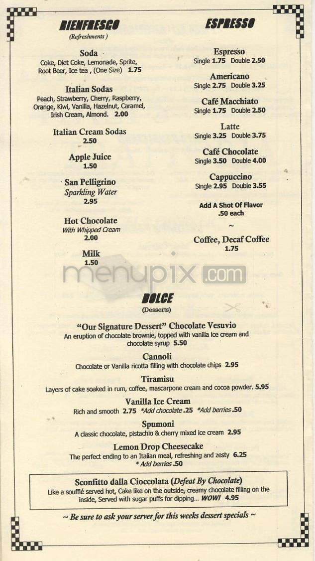 Little Italy's Trattoria - Vancouver, WA menu_pic