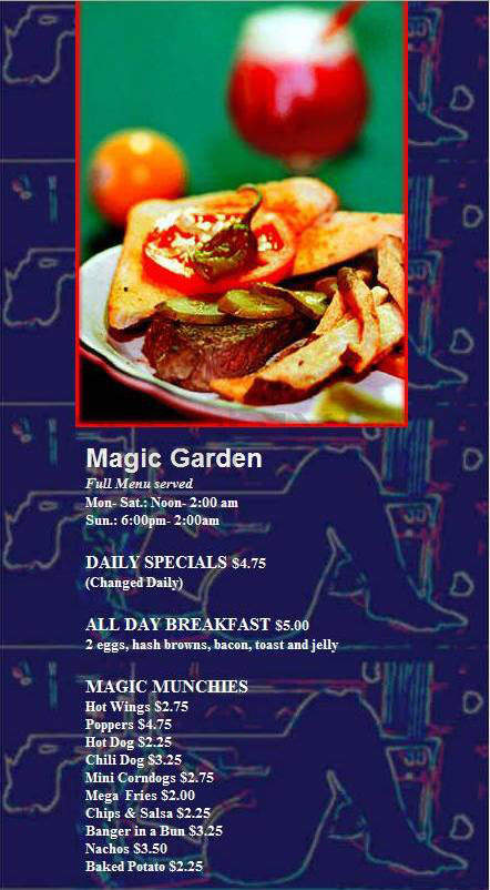 Magic Gardens - Portland, OR menu_pic