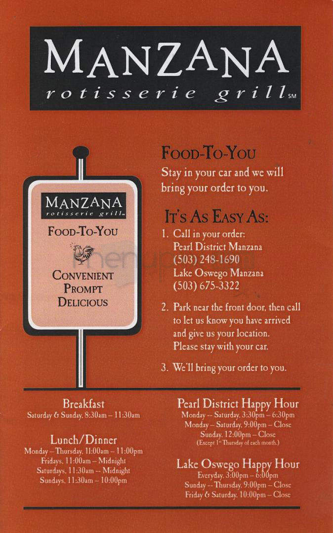 /906143/Manzana-Rotisserie-Grill-Portland-OR - Portland, OR