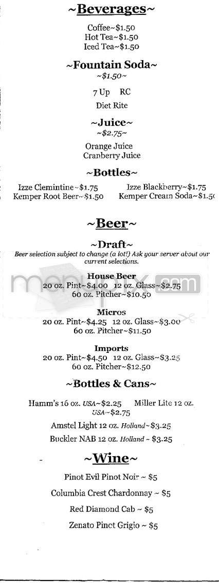 Mash Tun - Portland, OR menu_pic