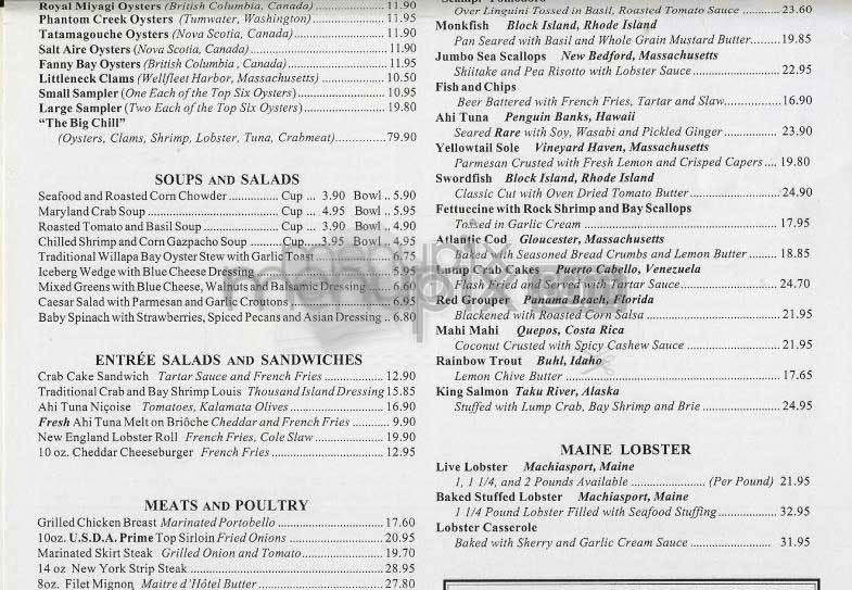 McCormick & Schmick's - Portland, OR menu_pic