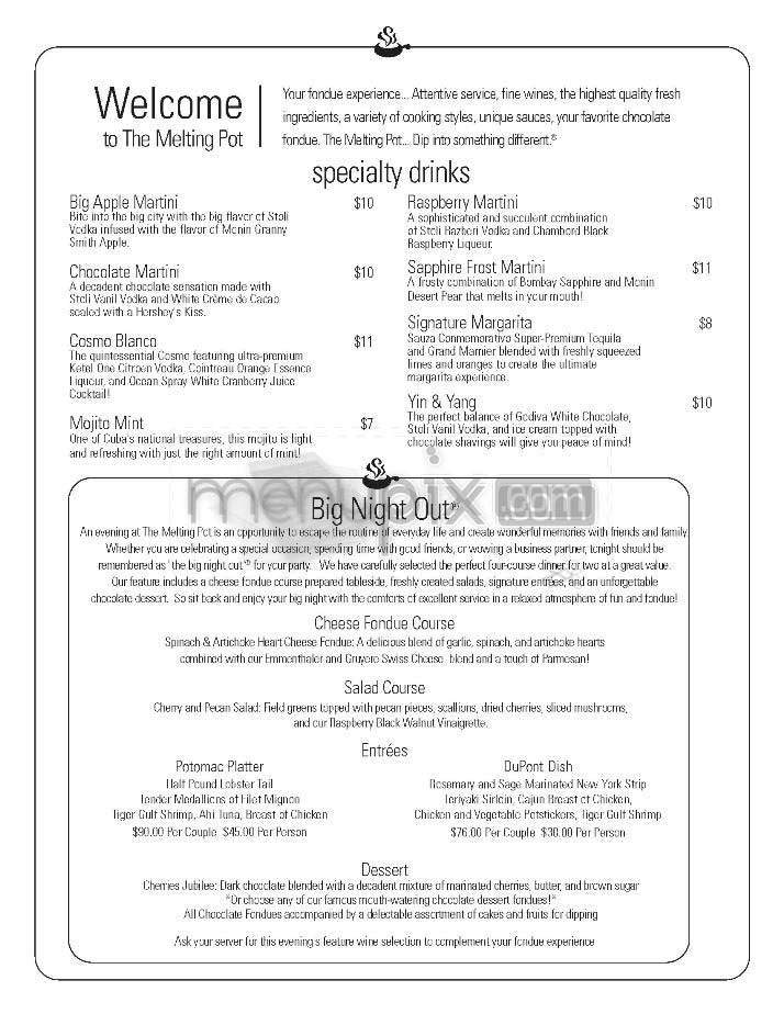 /5555566/Melting-Pot-Restaurant-Menu-Etiwanda-CA - Rancho Cucamonga, CA