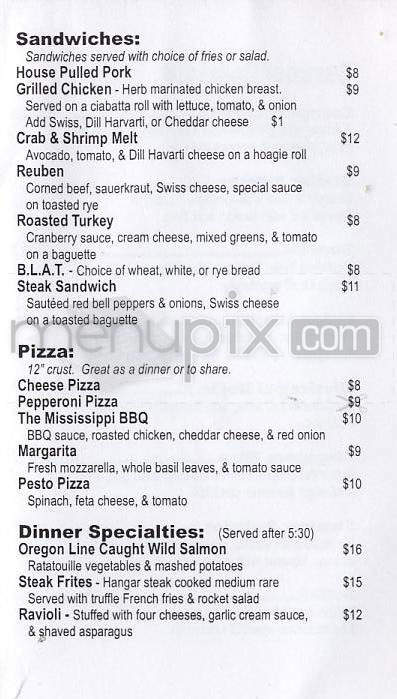 Mississippi Station - Portland, OR menu_pic