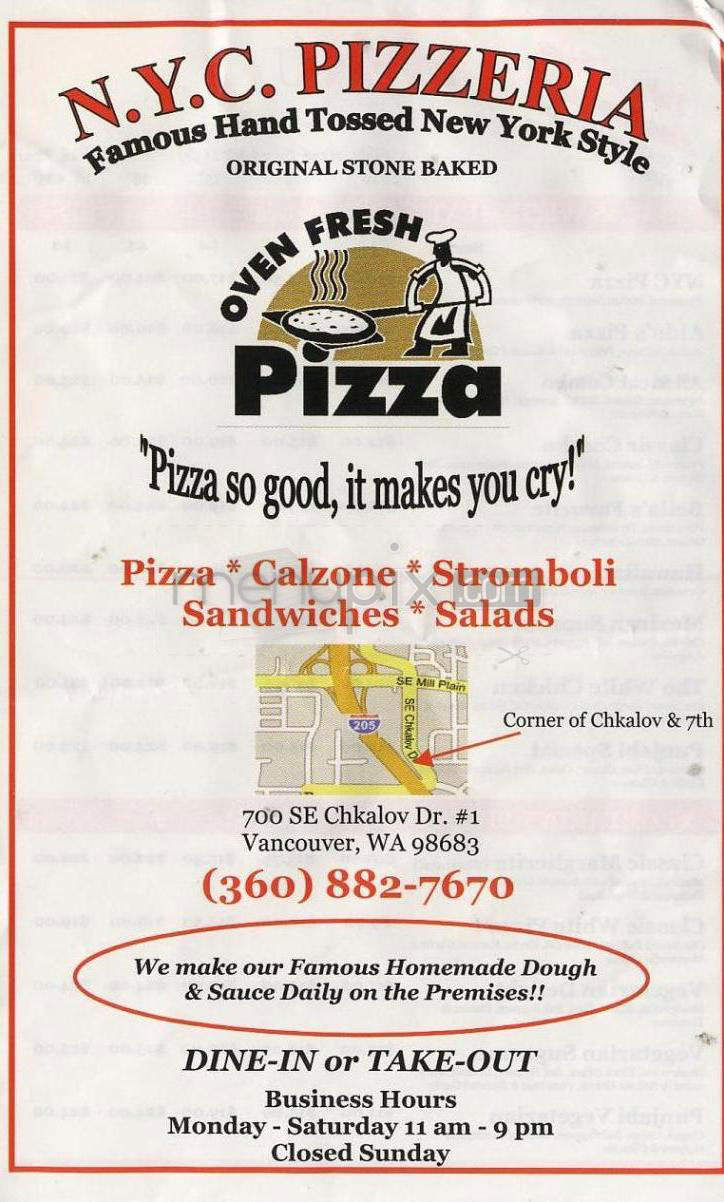/901138/NYC-Pizzeria-Vancouver-WA - Vancouver, WA