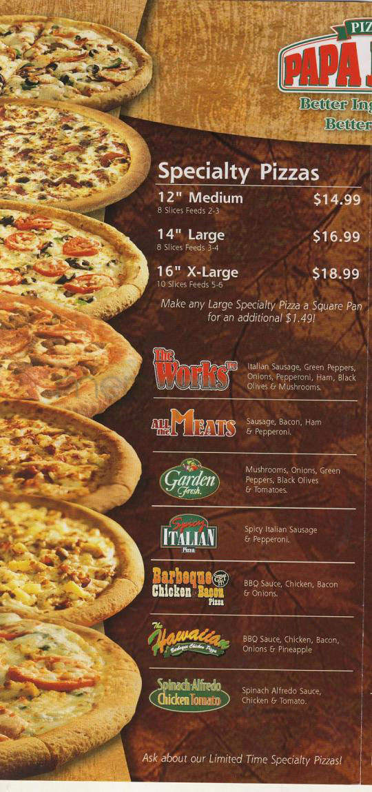 /140007898/Papa-Johns-Pizza-Bedford-IN - Bedford, IN