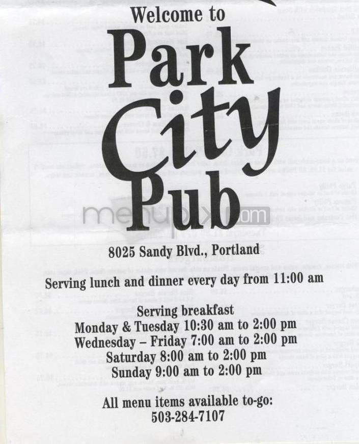 /906452/Park-City-Pub-Portland-OR - Portland, OR