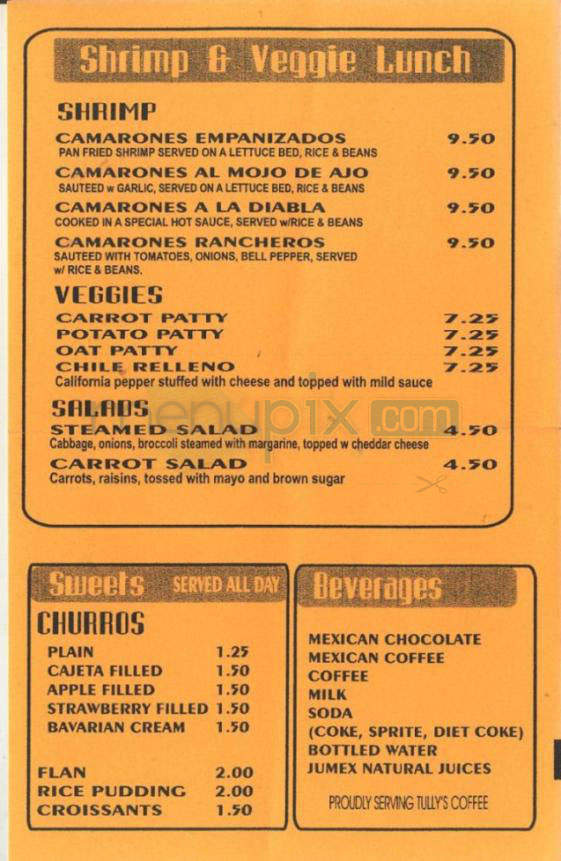 Pepe's Antojeria - Portland, OR menu_pic