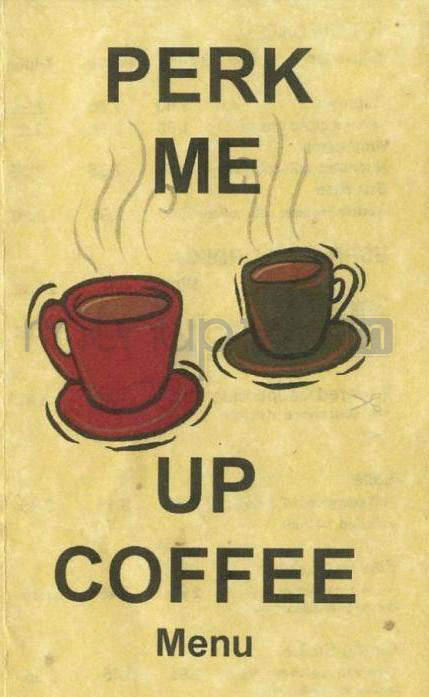 Perk Me Up Coffee - Happy Valley, OR menu_pic