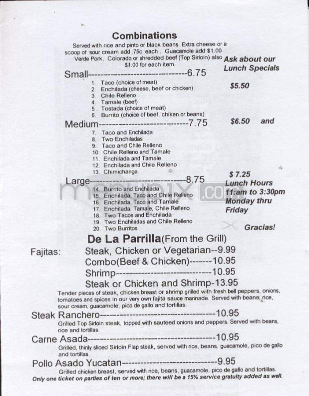 Pho Huy - Happy Valley, OR menu_pic