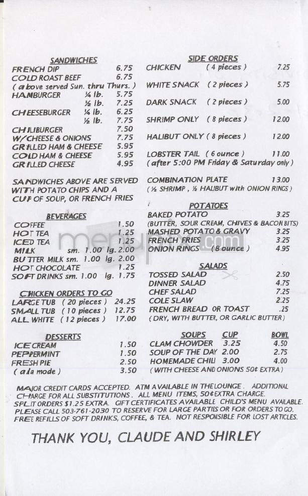 Pink Feather - Portland, OR menu_pic