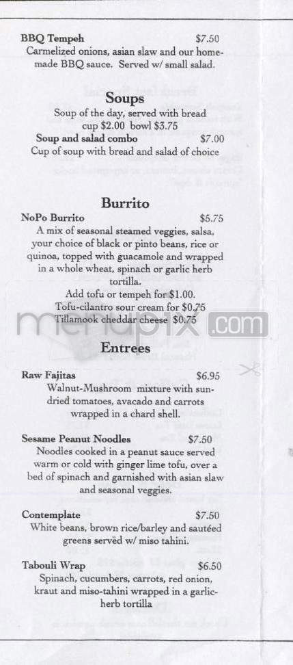 Proper Eats Cafe - Portland, OR menu_pic