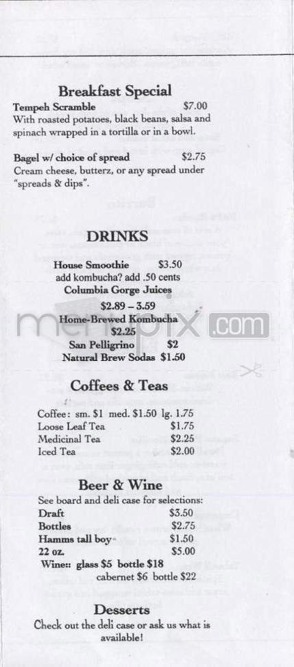 Proper Eats Cafe - Portland, OR menu_pic