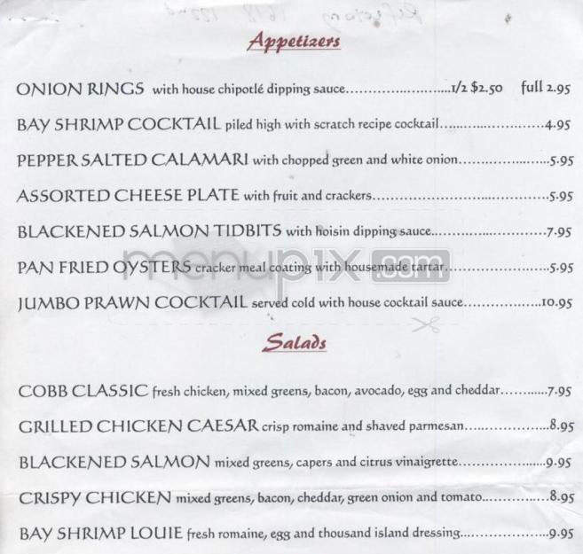 Refectory - Portland, OR menu_pic