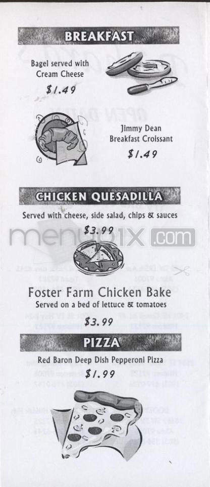 Richard's Deli & Pub - Portland, OR menu_pic