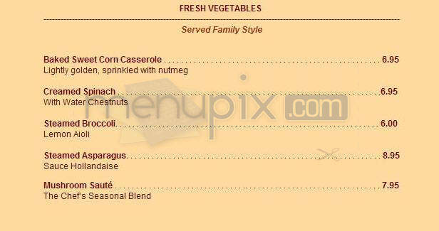Ringside Steakhouse - Portland, OR menu_pic