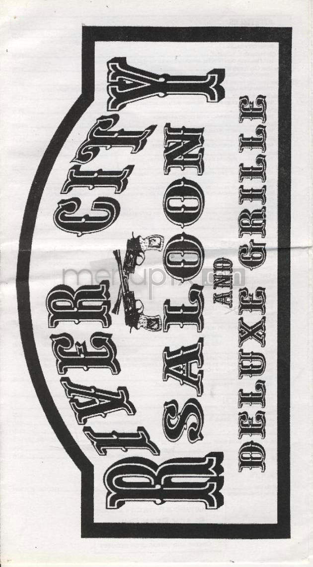 River City Saloon & Grille - Portland, OR menu_pic
