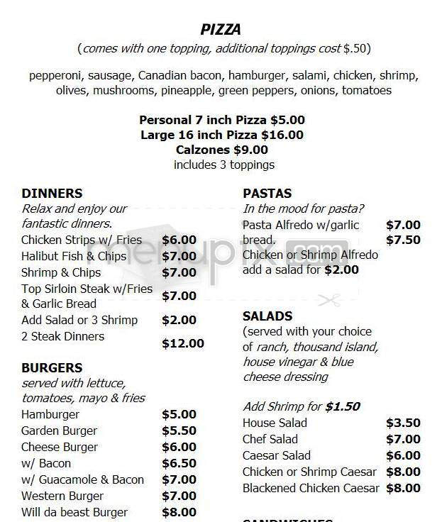 Rock N Roll Pizza - Portland, OR menu_pic