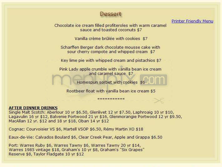 Roots Restaurant & Bar - Camas, WA menu_pic
