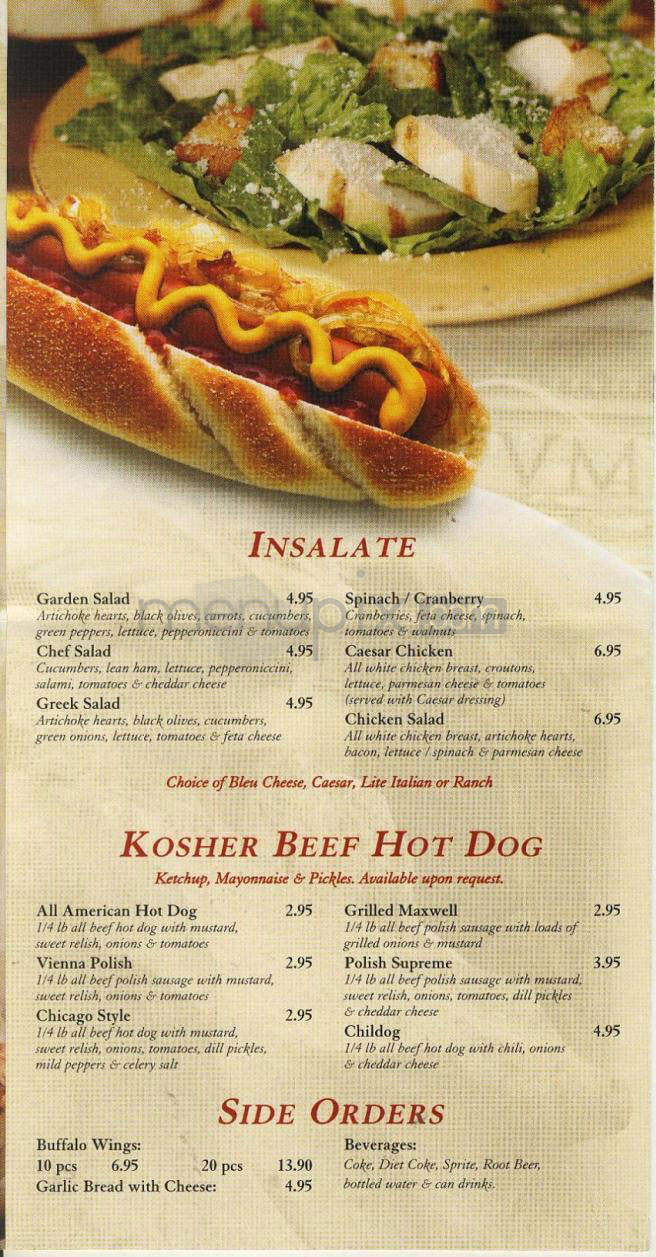 Rovente Pizza - Portland, OR menu_pic