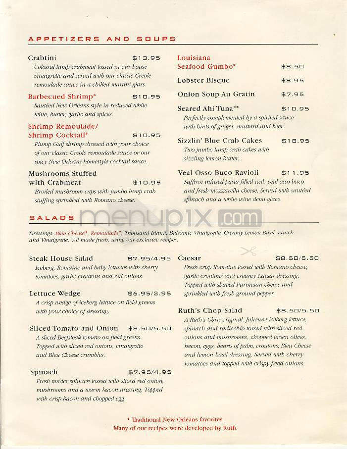 /380226211/Ruths-Chris-Steak-House-Menu-Houston-TX - Houston, TX