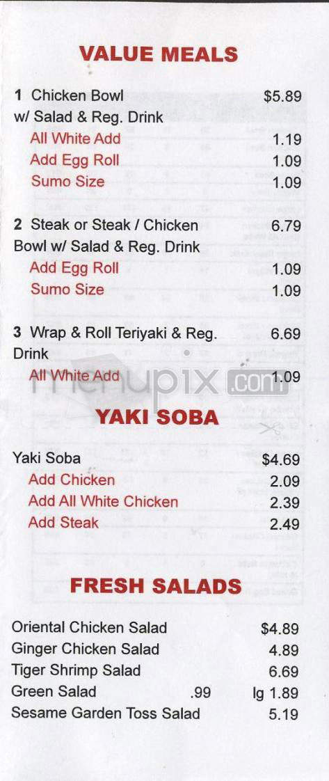 /822286/Samurai-Sams-Teriyaki-Grill-Menu-Scottsdale-AZ - Scottsdale, AZ