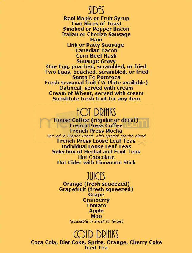 Sanborn's - Portland, OR menu_pic