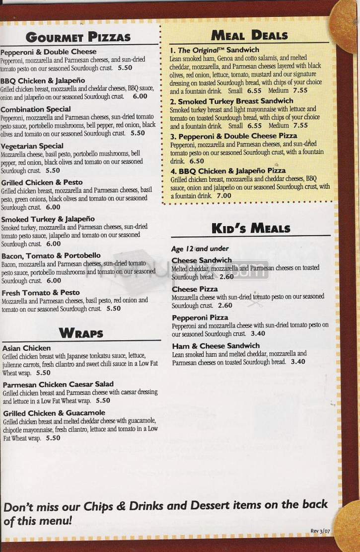 /4326994/Schlotzskys-Deli-Menu-Pasadena-TX - Pasadena, TX