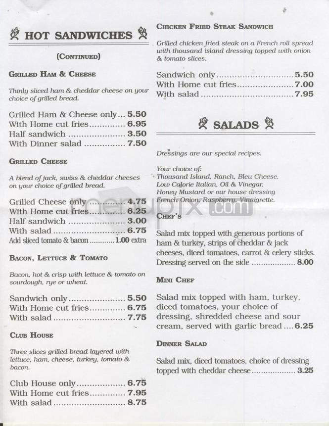 Sloan's - Portland, OR menu_pic