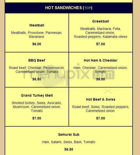 Stark Naked Pizza - Portland, OR menu_pic