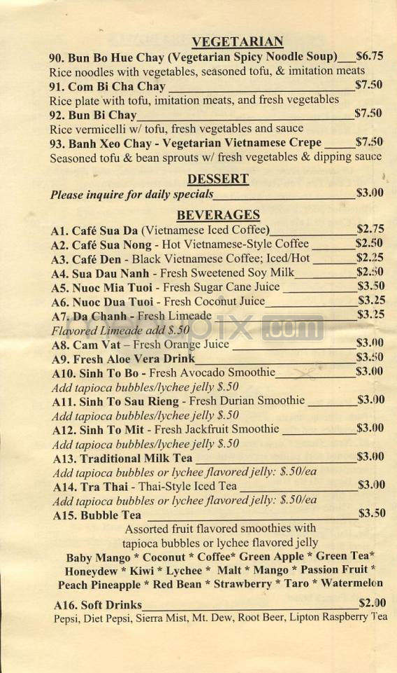 Tan Tan Cafe & Deli - Vancouver, WA menu_pic