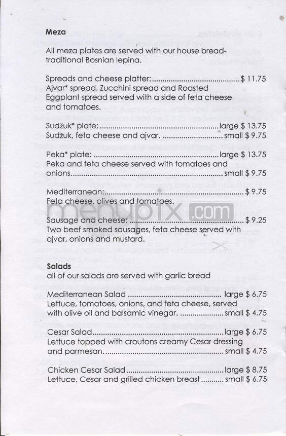 Taste of Europe - Portland, OR menu_pic