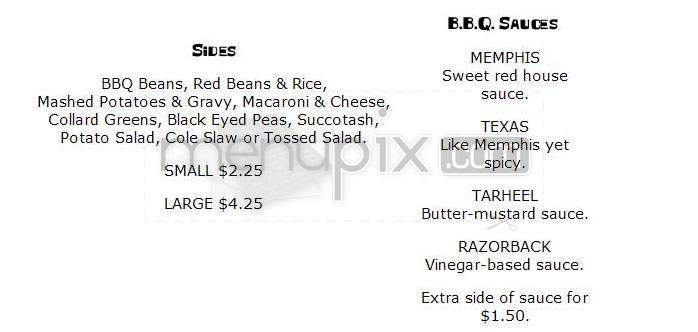 Tennessee Red's Restaurant - Portland, OR menu_pic
