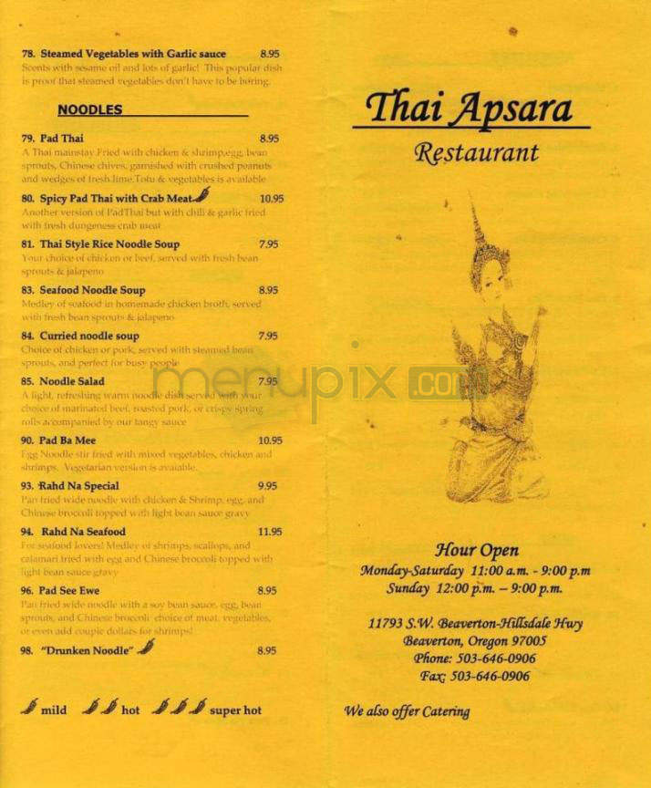 /908154/Thai-Apsara-Restaurant-Beaverton-OR - Beaverton, OR